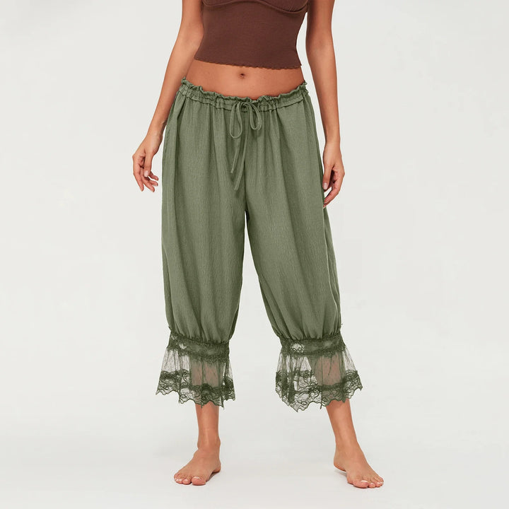 Isolde Lace Lantern Pants