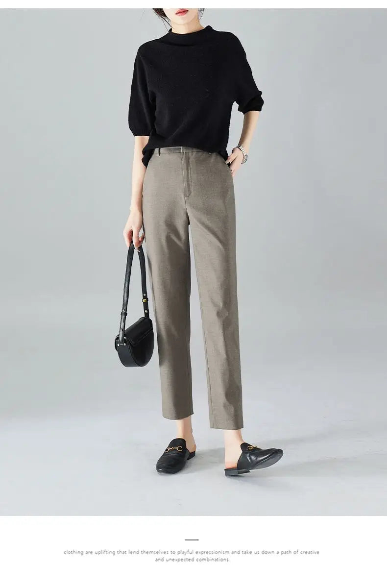 Virelle Tailored Ankle Trousers