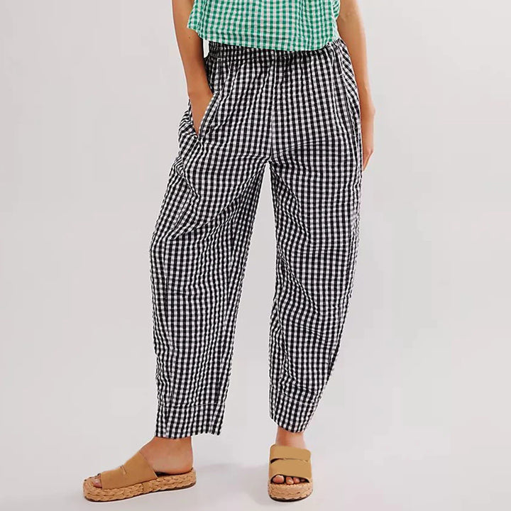 Maëlle Checked Lounge Pants