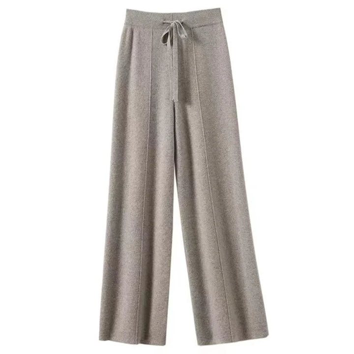 Elysia Merino Wool Wide-Leg Trousers