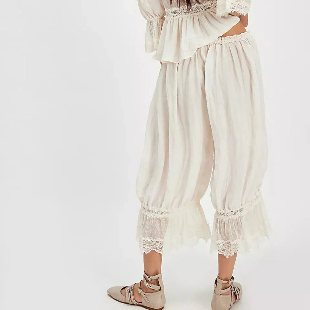Isolde Lace Lantern Pants