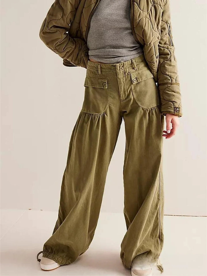 Zélie Wide-Leg Vintage Denim Jeans