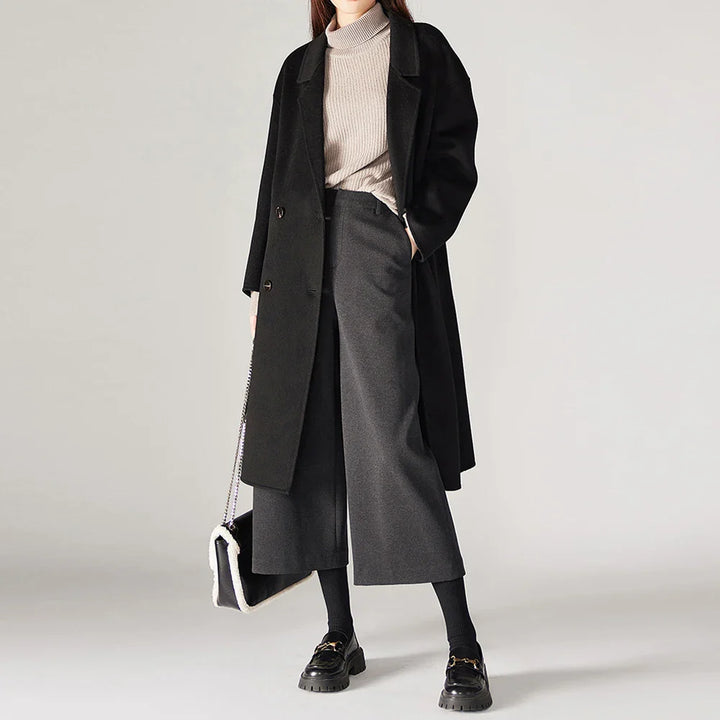 Elowira Wool Wide-Leg Trousers
