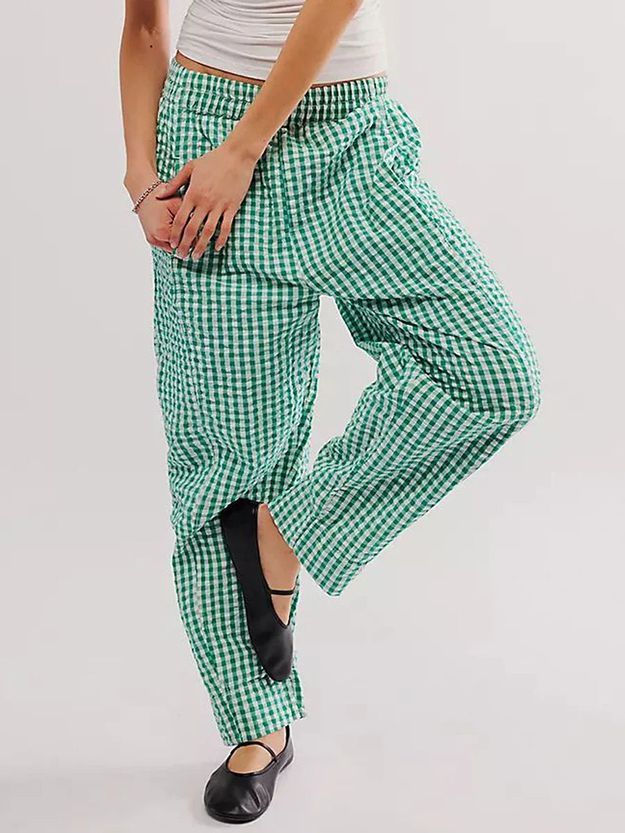 Maëlle Checked Lounge Pants
