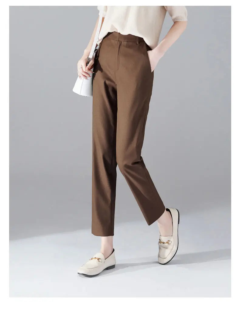 Virelle Tailored Ankle Trousers