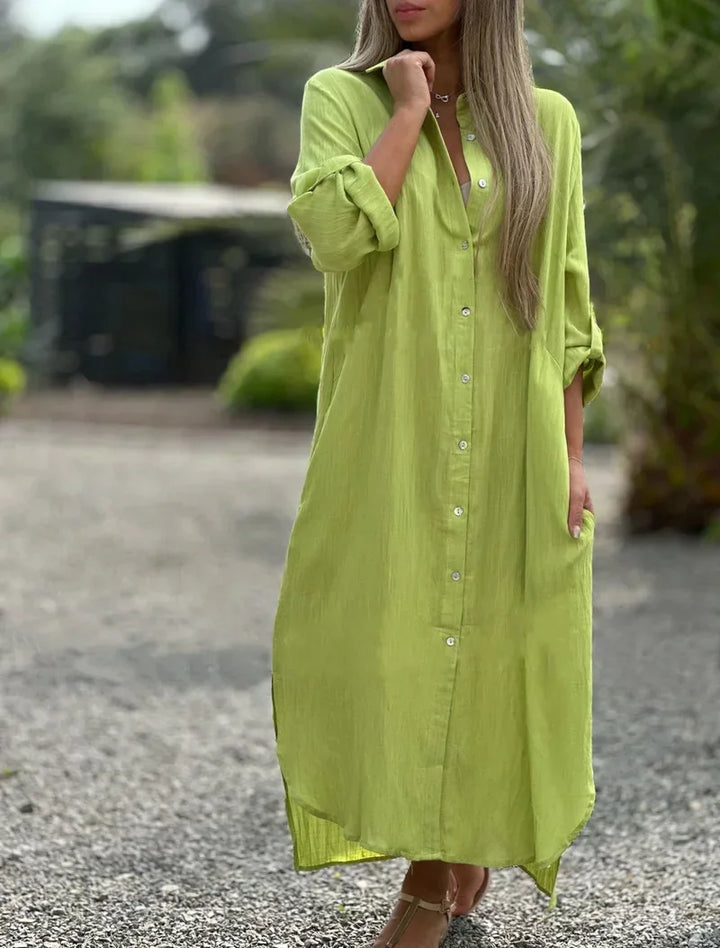 Mia Summer Long Sleeve Dress