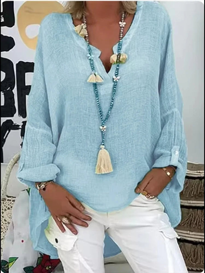 Criza Lightweight Oversized Blouse