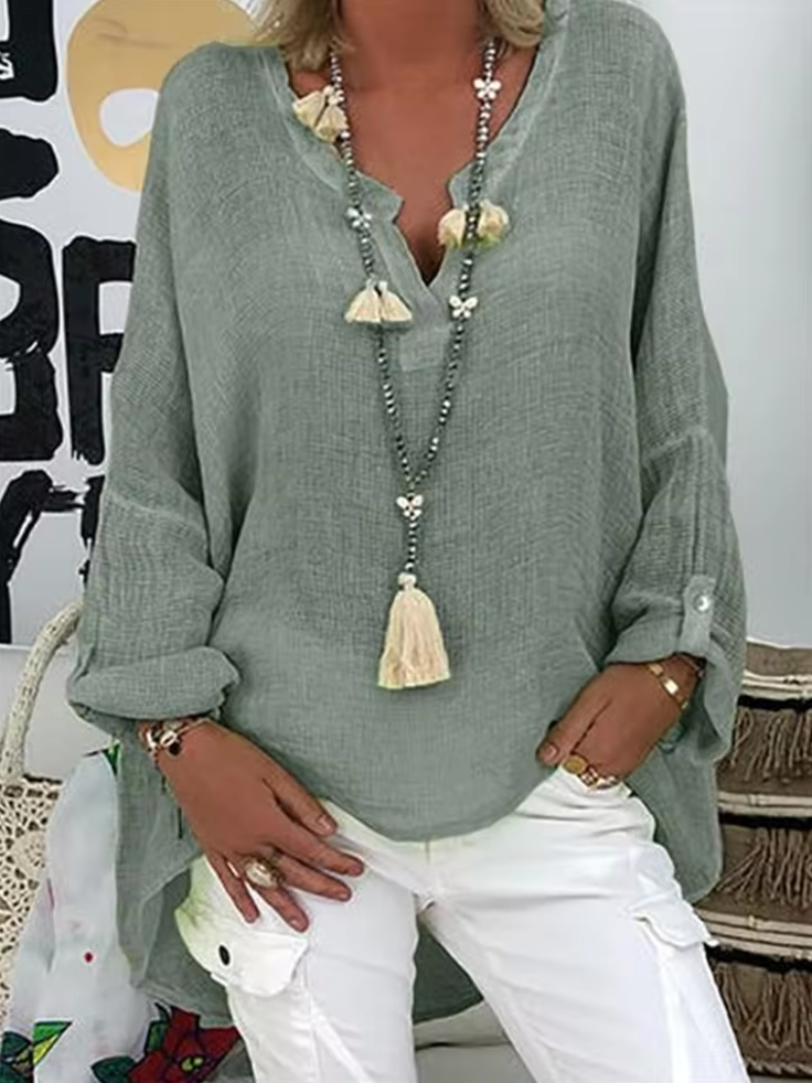 Criza Lightweight Oversized Blouse