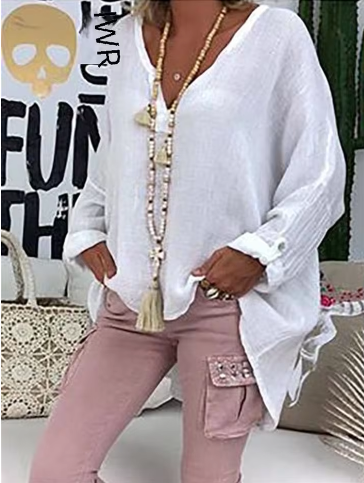 Criza Lightweight Oversized Blouse