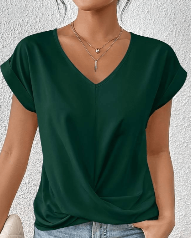 Jade Twist Front Top