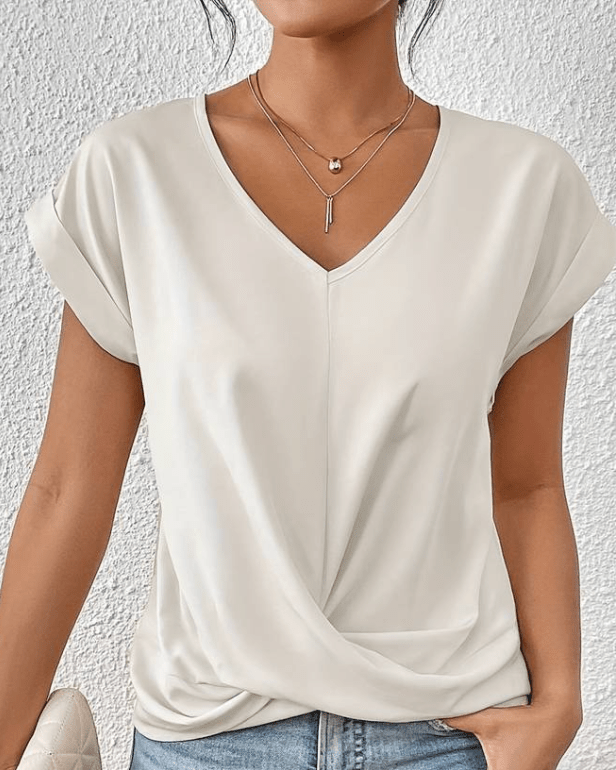 Jade Twist Front Top