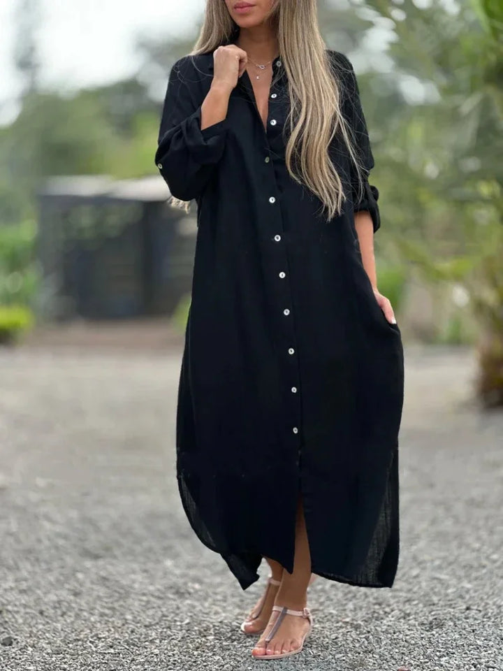 Mia Summer Long Sleeve Dress