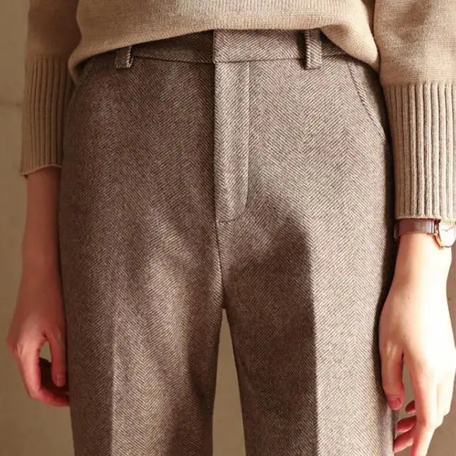 Valentina Straight-Leg Trouser