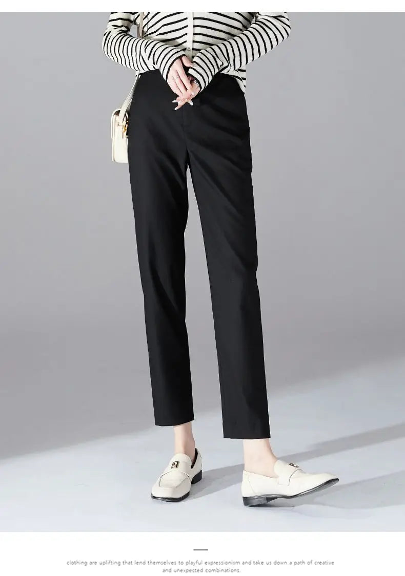 Virelle Tailored Ankle Trousers