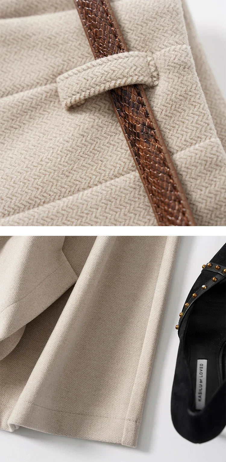 Virella Wide-Leg Wool Trousers