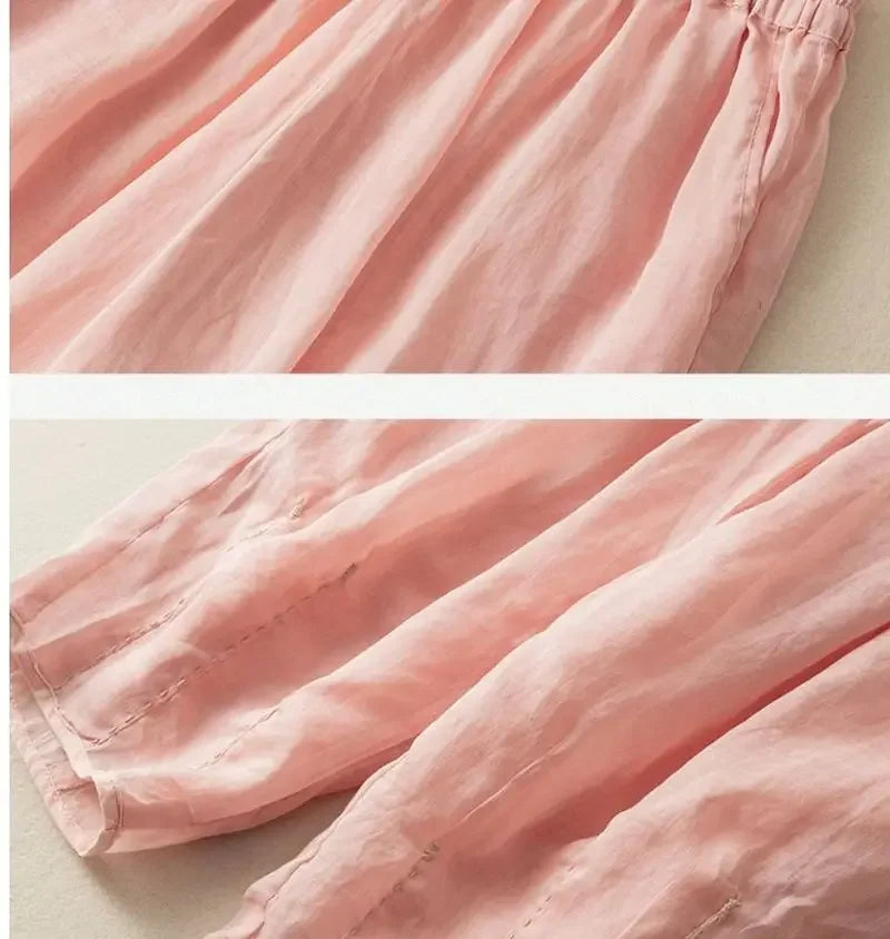 Liora Linen Lounge Pants