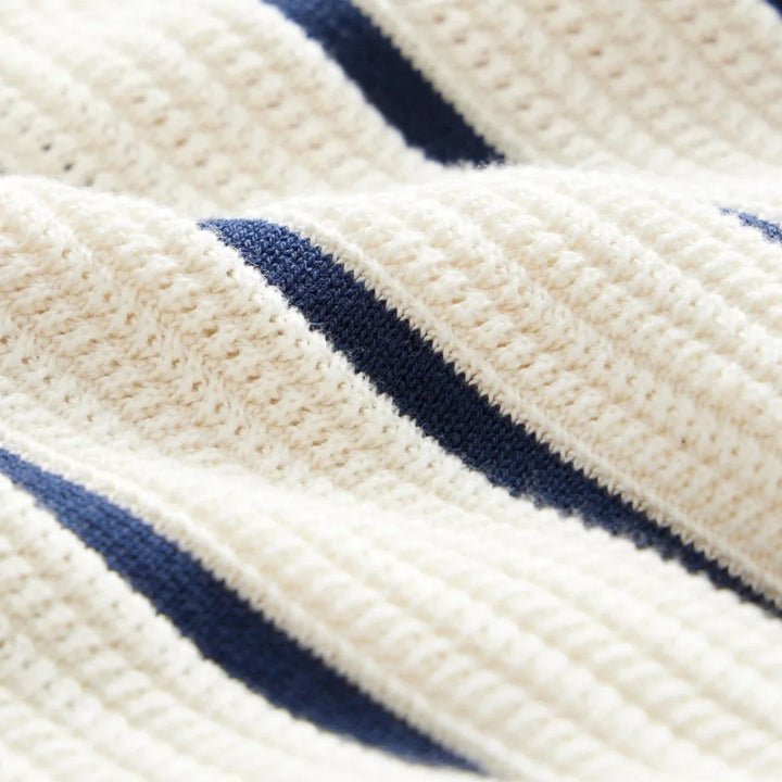 Lucien Vertical Stripe Knit Shirt