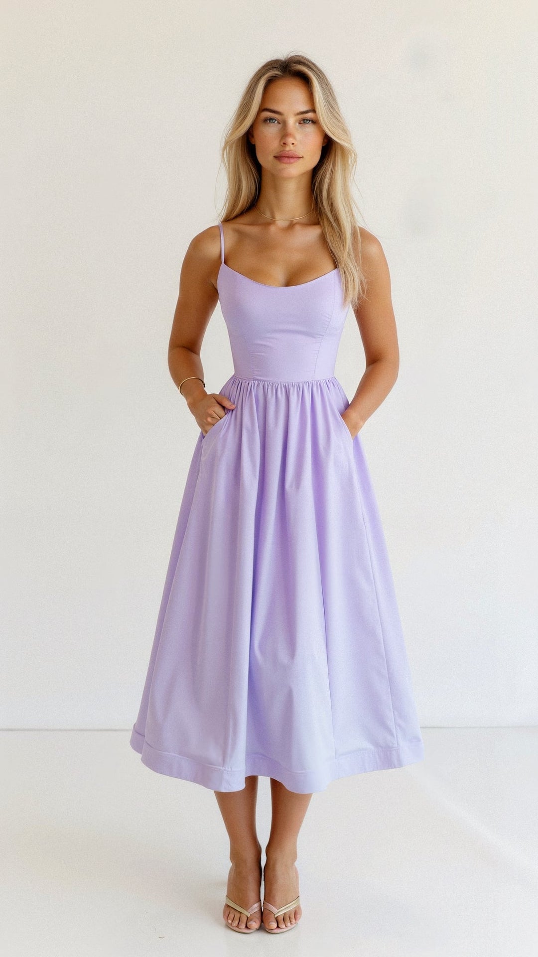 Seraphine A Line Midi Dress