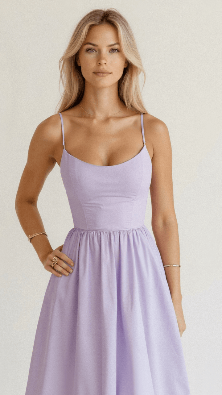 Seraphine A Line Midi Dress