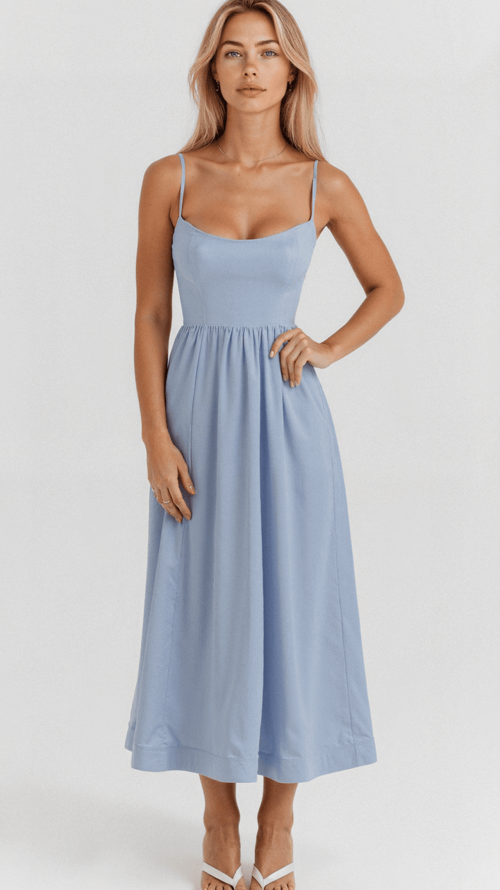 Seraphine A Line Midi Dress