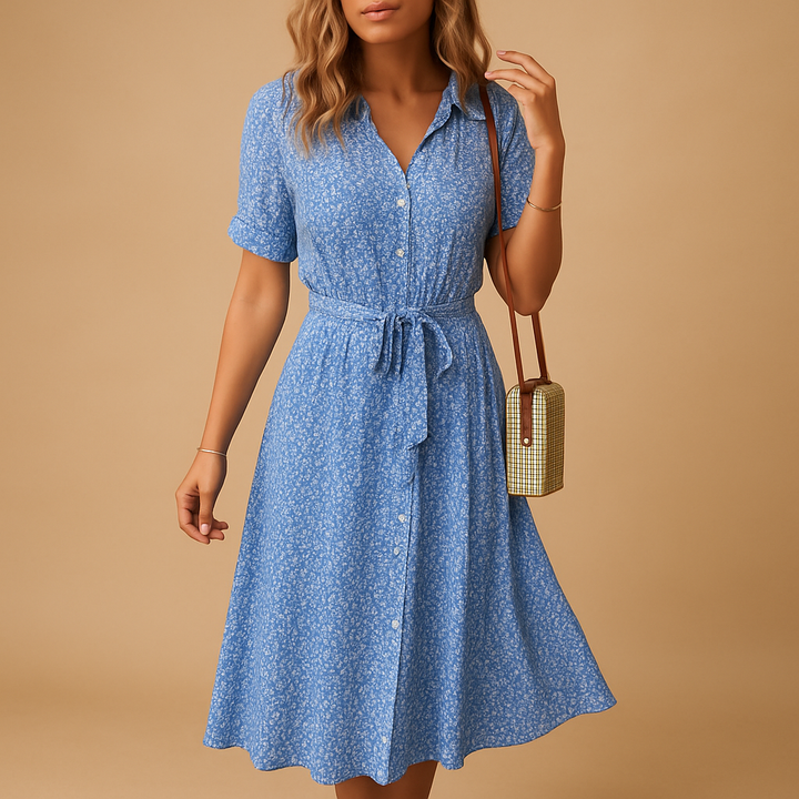 Lysandra Floral Midi Dress