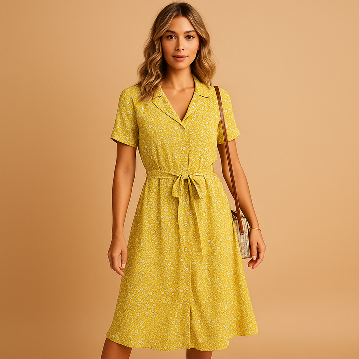 Lysandra Floral Midi Dress