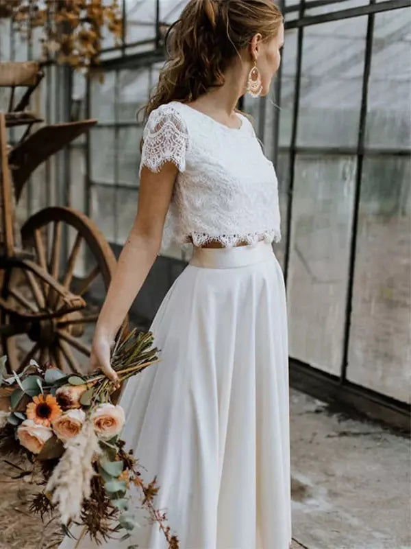 Noelle Lace Bridal Gown Set