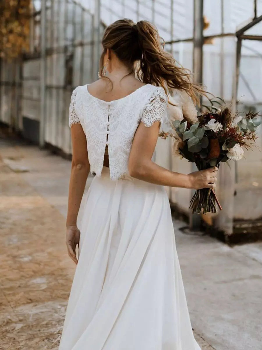 Noelle Lace Bridal Gown Set