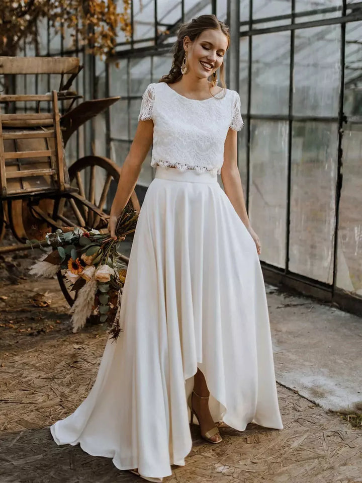 Noelle Lace Bridal Gown Set