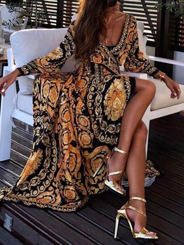 Harmony Bohemian Maxi Dress
