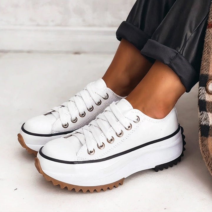Dorothy Platform Lace Up Sneakers