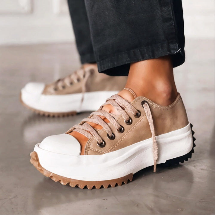 Dorothy Platform Lace Up Sneakers