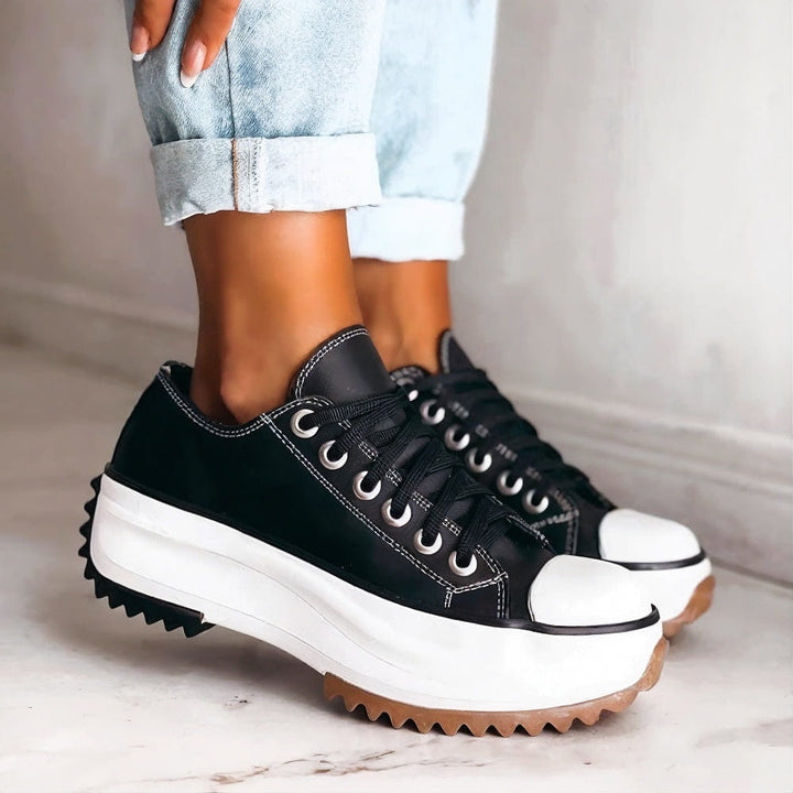 Dorothy Platform Lace Up Sneakers