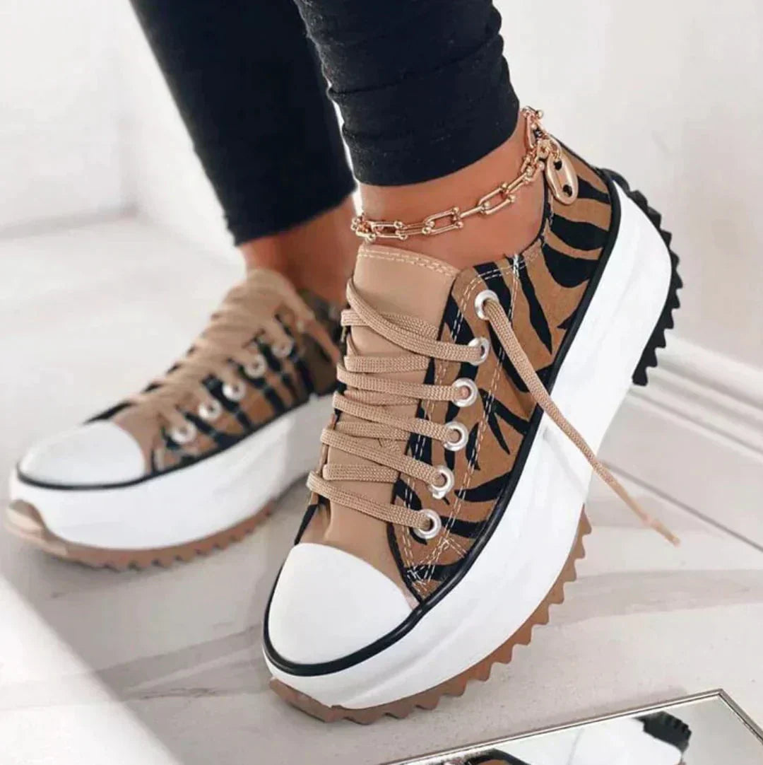 Dorothy Platform Lace Up Sneakers