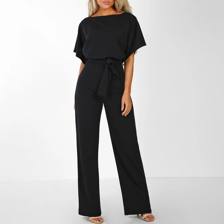 Clarissa Elegant Belted Jumpsuit