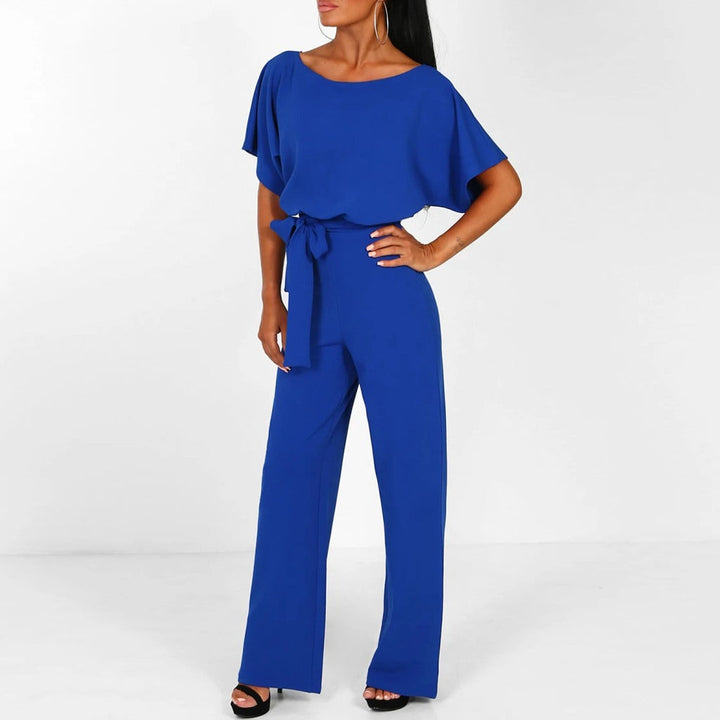 Clarissa Elegant Belted Jumpsuit