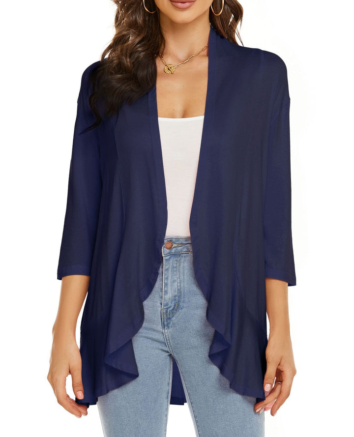 Liora Open-Front Cardigan