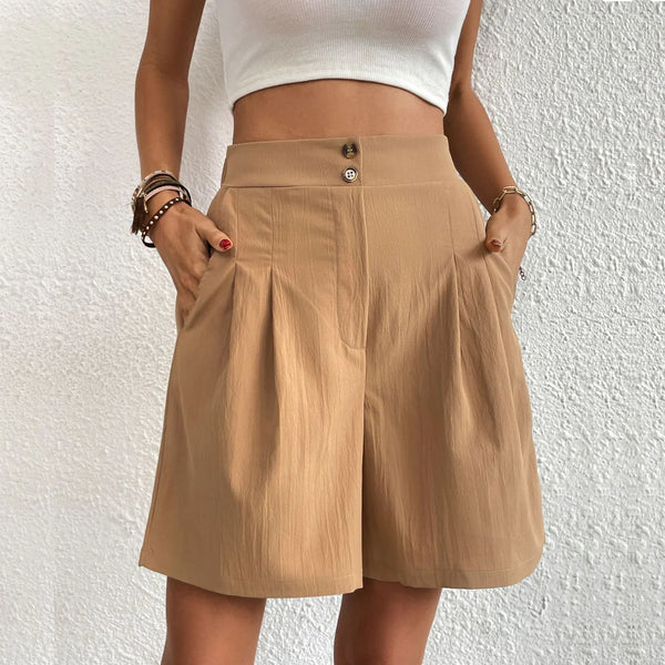 Carol Tailored Casual Shorts