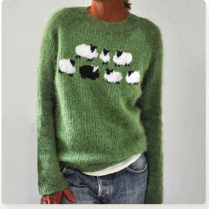Elora Nordic Pattern Sweater