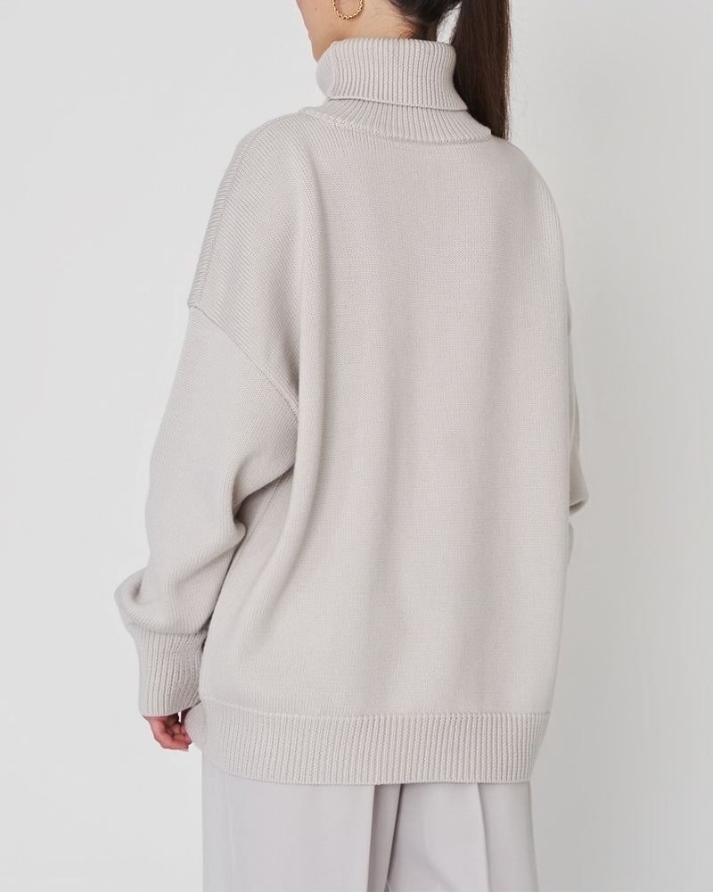 Élodie Roll-Neck Oversized Jumper