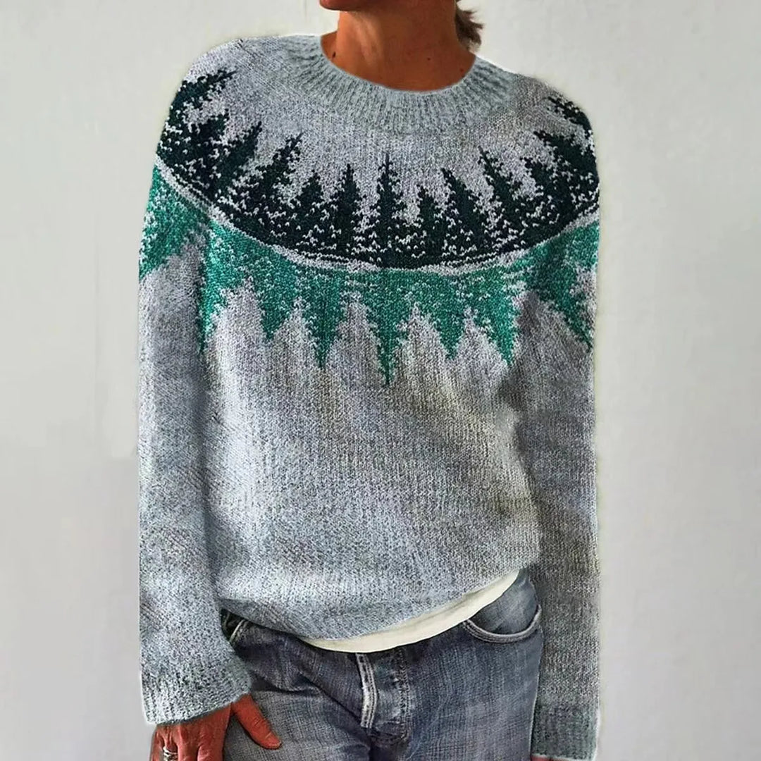 Elora Nordic Pattern Sweater