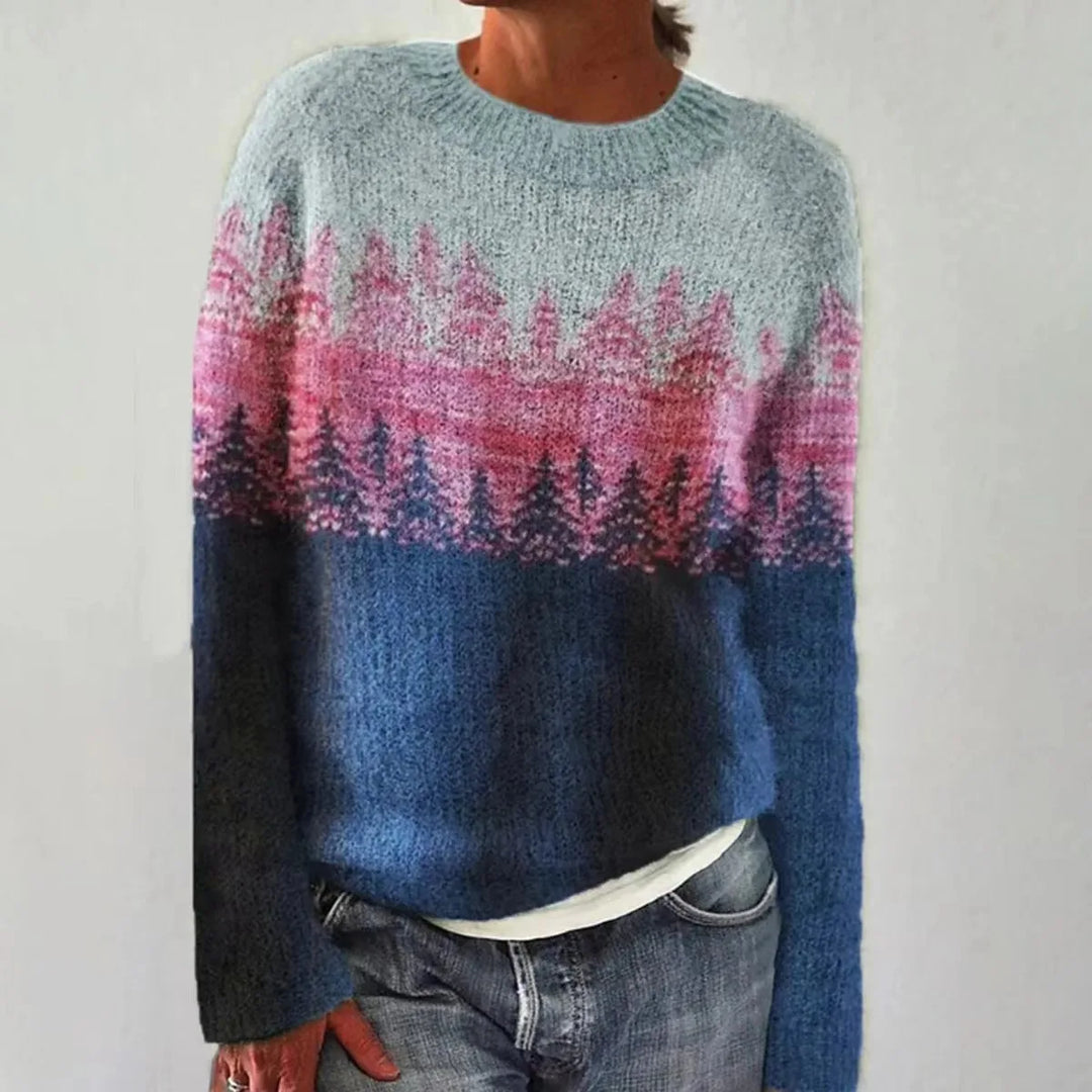 Elora Nordic Pattern Sweater