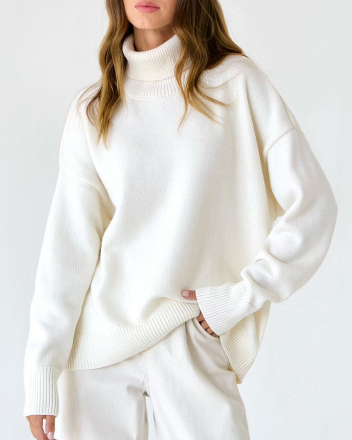 Élodie Roll-Neck Oversized Jumper