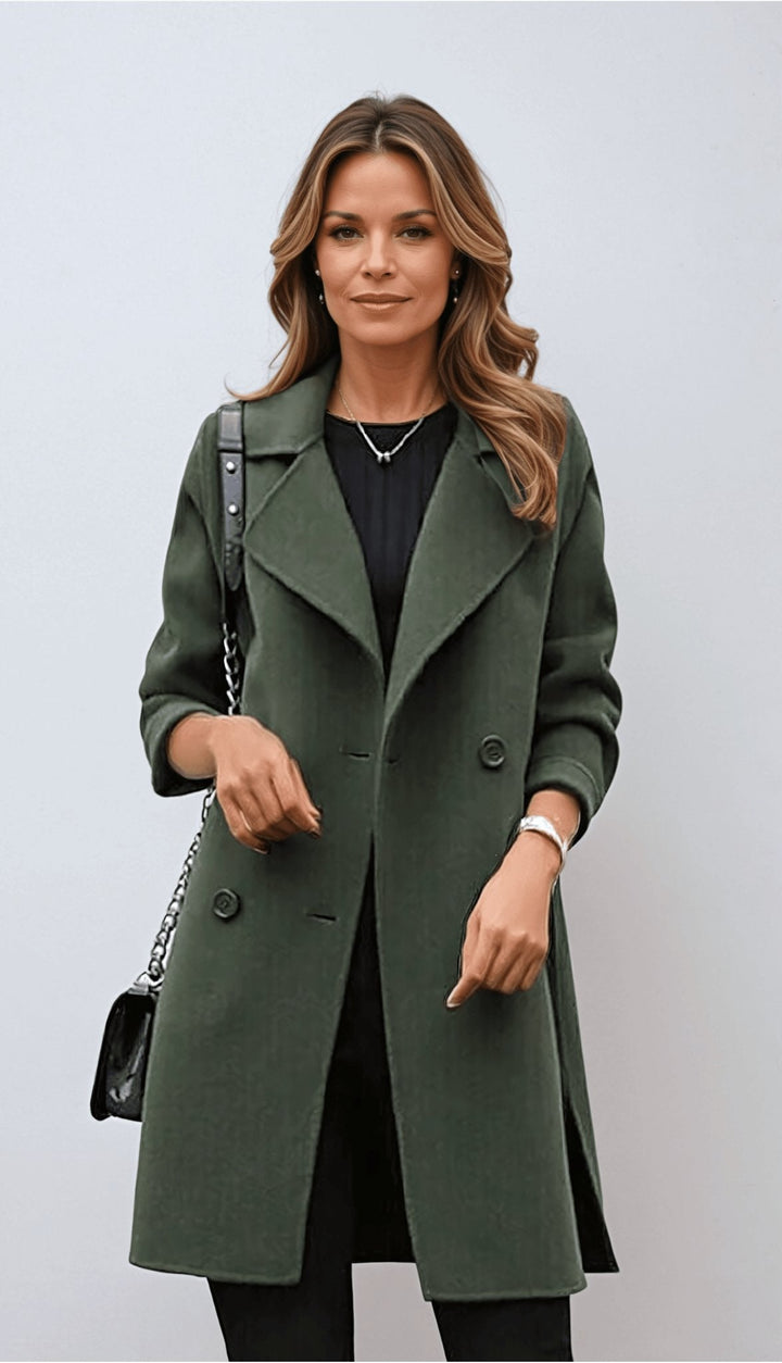 Mette Double-Breasted Coat