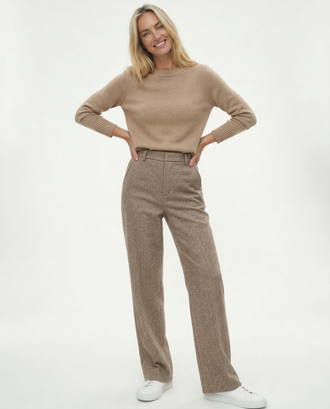 Valentina Straight-Leg Trouser
