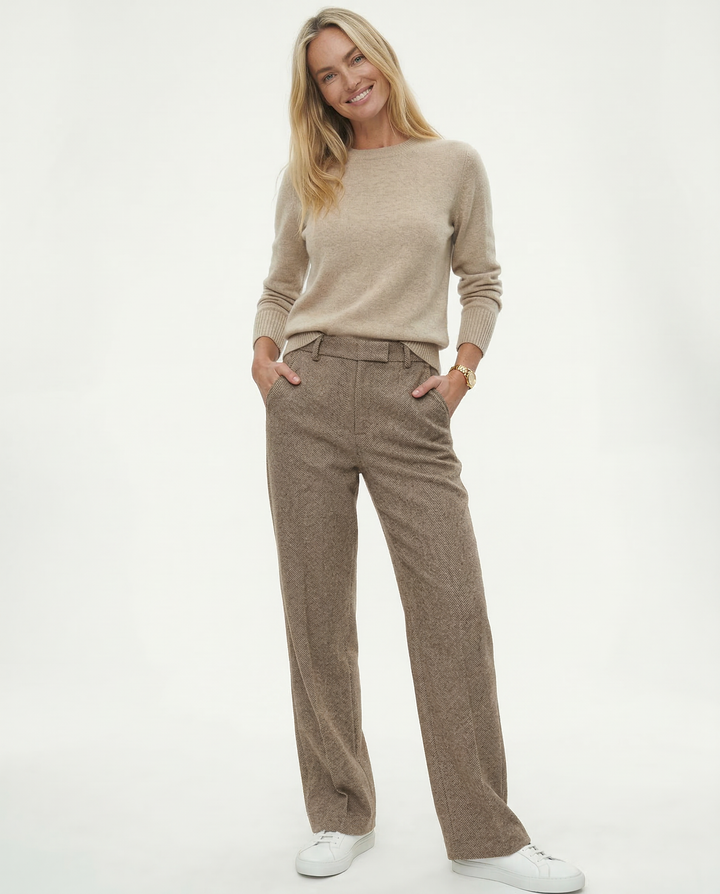 Valentina Straight-Leg Trouser
