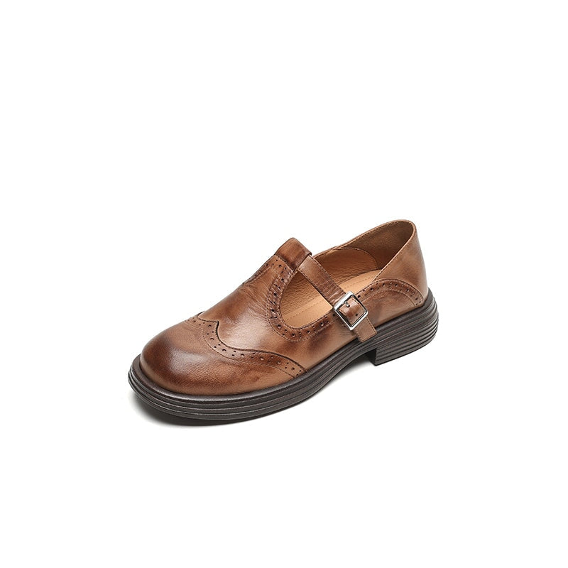 Nina Mary Jane Leather Look Sandals