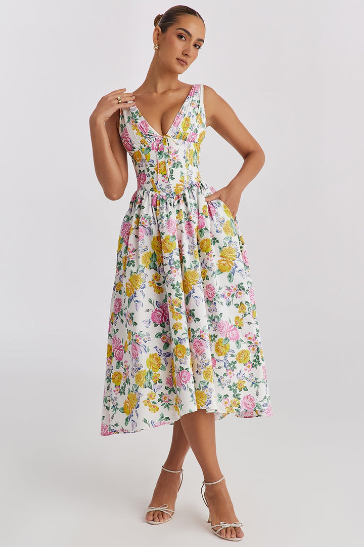 Sophia Floral Summer Dress