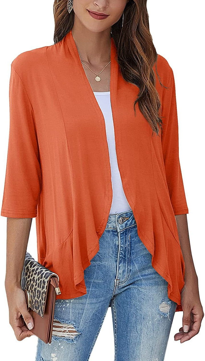 Liora Open-Front Cardigan