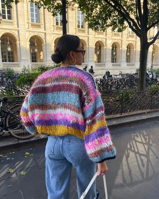 Priscilla Cropped Knit Sweater